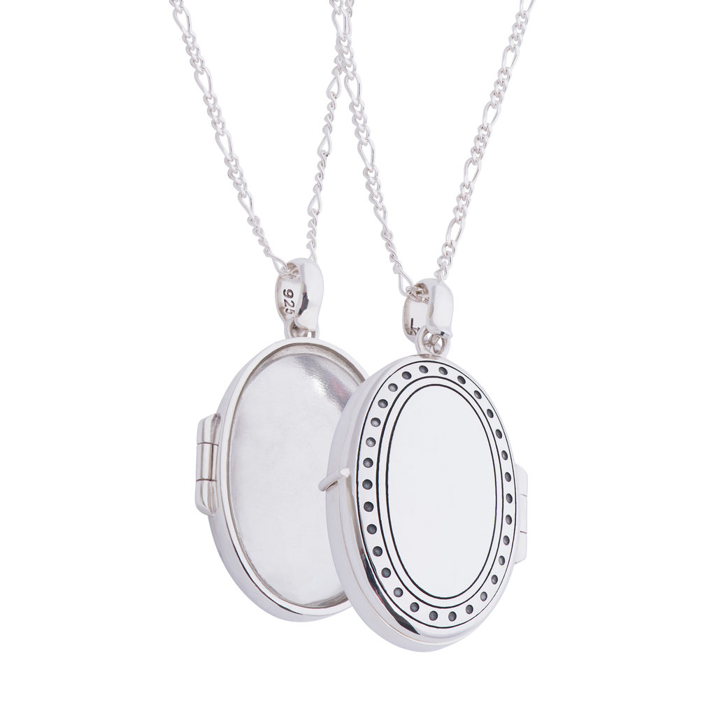 Modern locket on sale