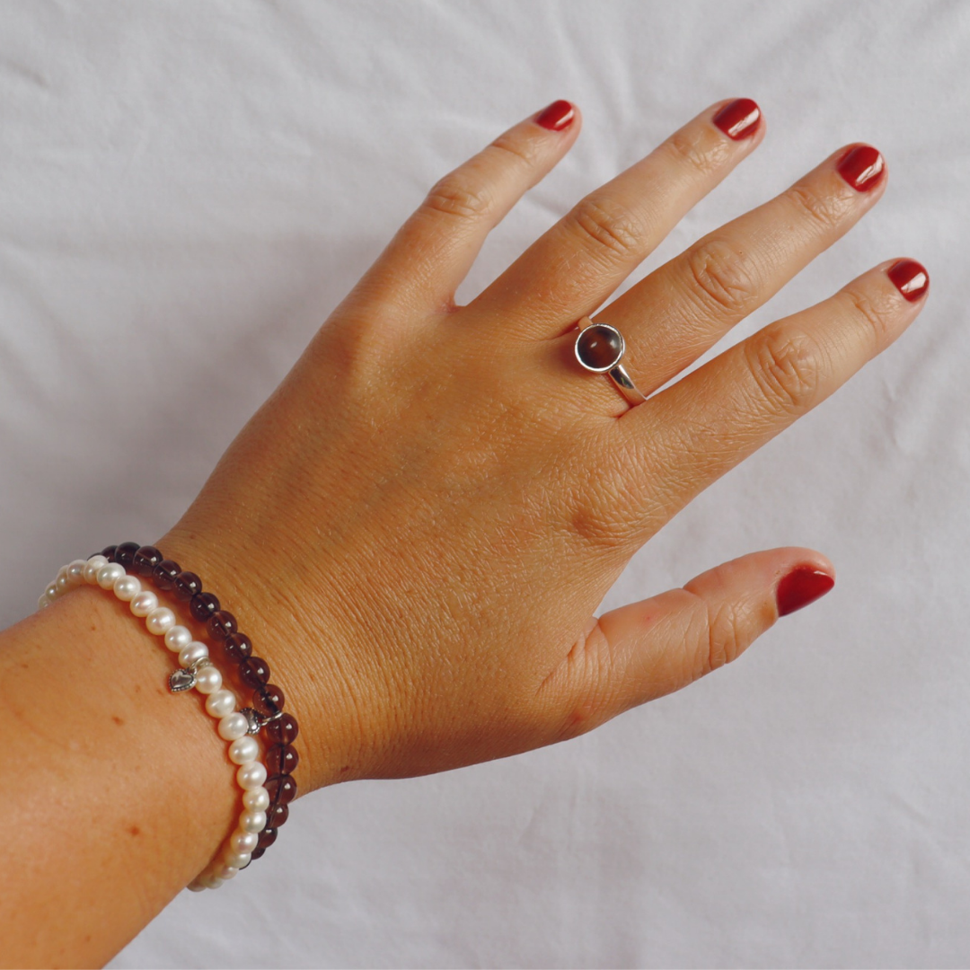 Tiger eye jewelry hot sale sterling silver