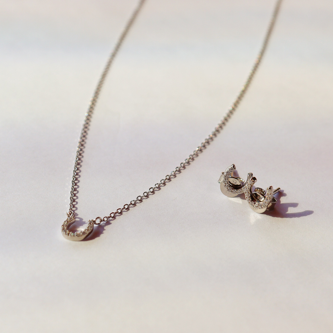 Horseshoe hot sale necklace pandora
