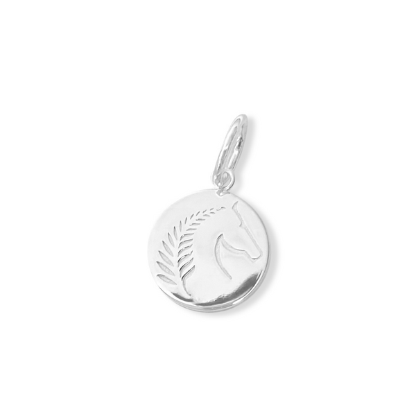 ESNZ Silver Disc Charm