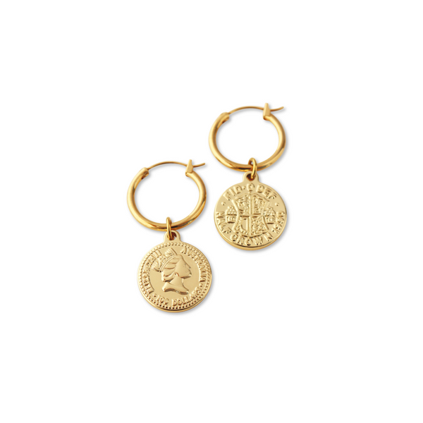 earrings, stainless steel earrings, steel earrings, hoop earrings, coin earrings, nz business, nz jewellery, nz designer, free shipping nz wide, womens jewellery, womens fashion, womens wear, stainless steel jewellery, high quality jewellery, summer 2022 fashion, mother daughter team, fabulous jewlelery, feel fabulous, mature womens jewellery, yellow gold earrings, yellow gold hoop earrings, yellow gold coin earrings, yellow gold jewellery, womens yellow gold jewellery