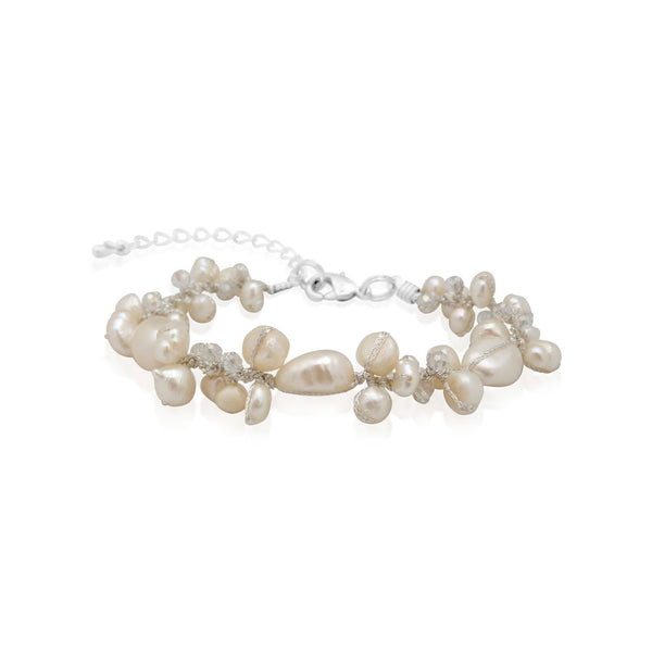 Areeya White Bracelet