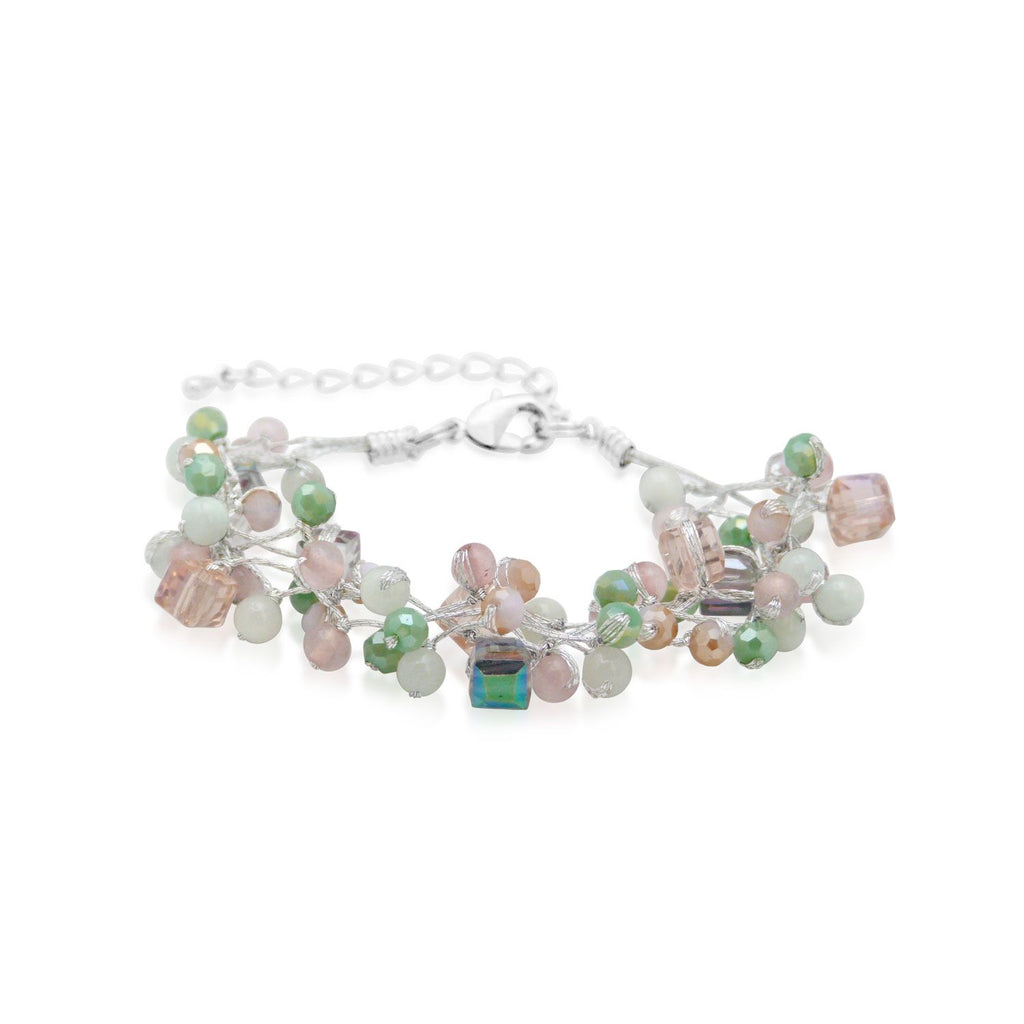 Areeya Pink Green Bracelet