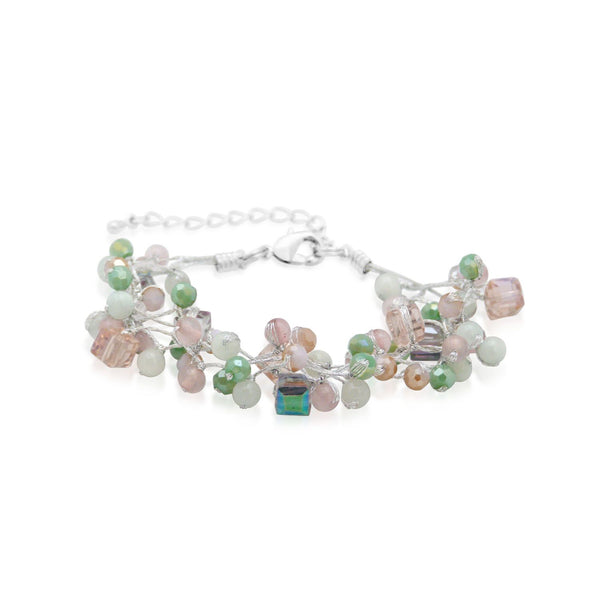 Areeya Pink Green Bracelet
