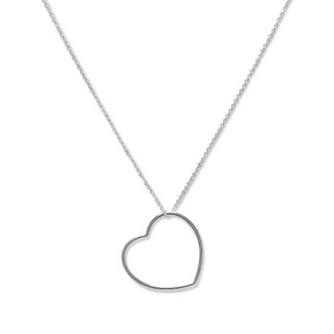heart necklace, hearts, heart jewellery, sterling silver heart necklace, necklace, sterling silver, jewellery for her, precious jewellery, beautiful jewellery, special jewellery, high quality jewellery, special occasion jewellery, anniversary necklace, fashion jewellery, fashion necklace, sterling silver heart necklace, free shipping, nz designer, jewellery for her