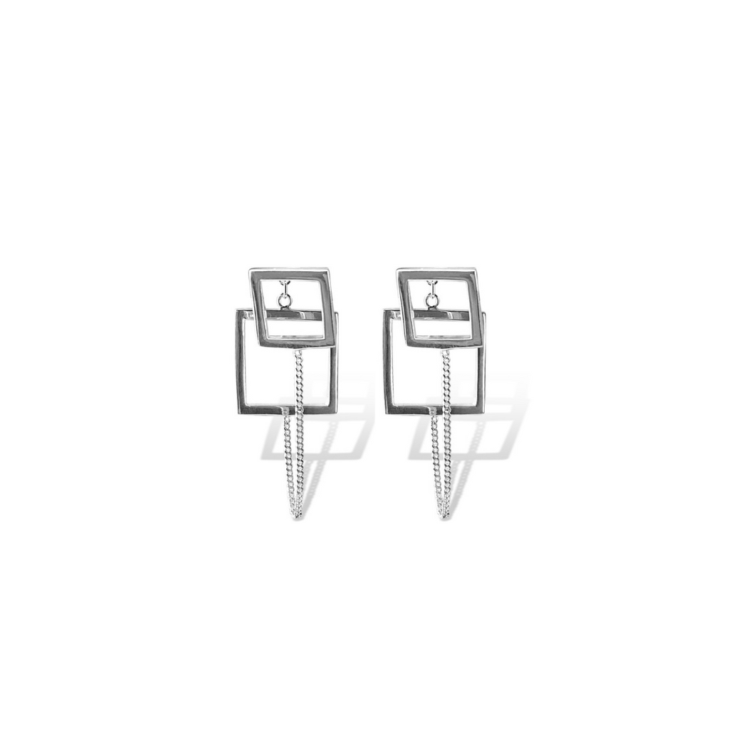 Jewellery, jewelry, sterling silver, silver, gifts for her, presents, mothers day, womens jewellery, womens accessories, birthday present for her, gift for her, high quality jewellery, well made jewellery, nz jewellery, nz designer, designed in nz, women owned business, local business, nz business, fashion, fashion jewellery, precious jewellery, square earrings, silver earrings, sterling silver earrings, stud earrings bold earrings