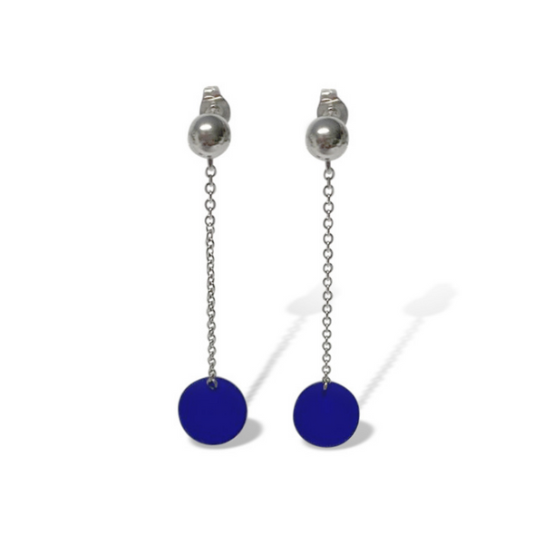 Verre Blue Earrings