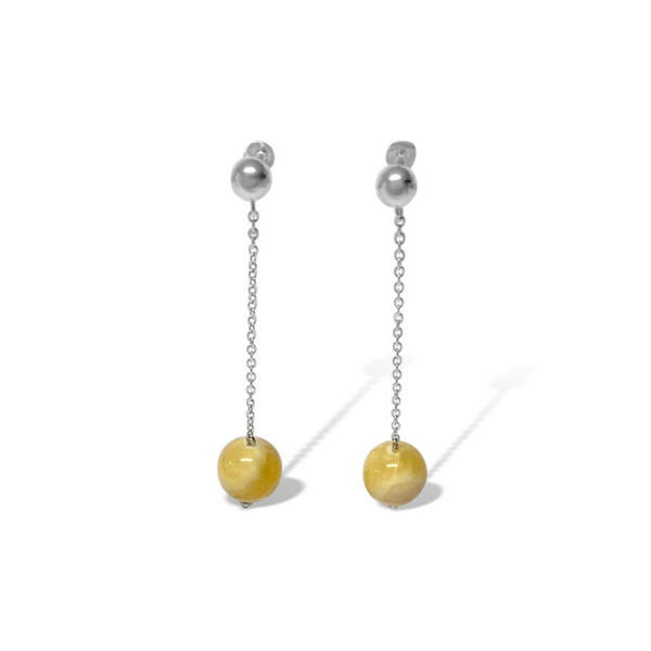 Verre Mustard Earrings