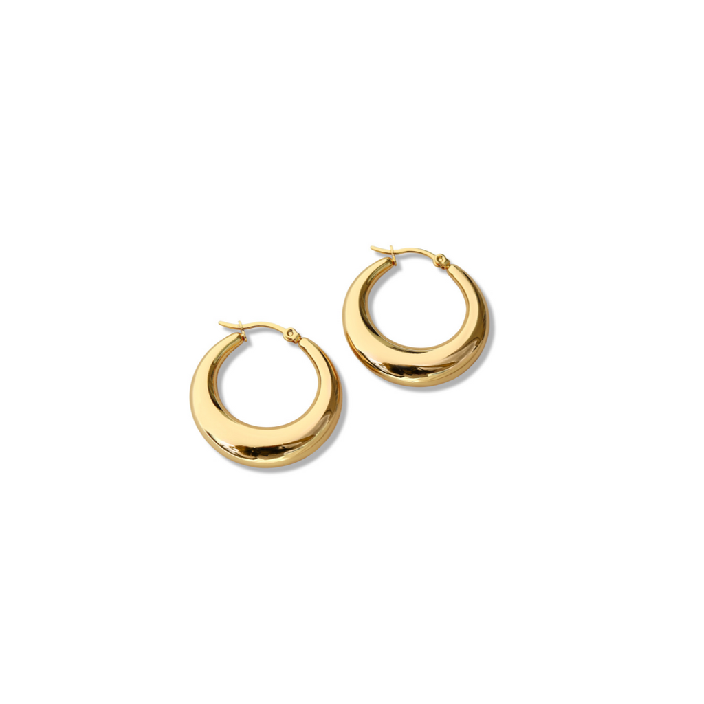 Hoop Earrings. Modern, Light Weight, Classic Hoops | FV Jewellery ...