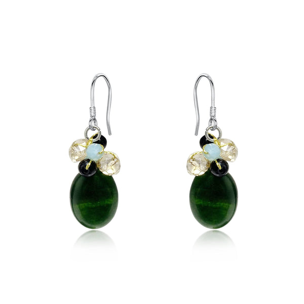 Areeya Green Earrings