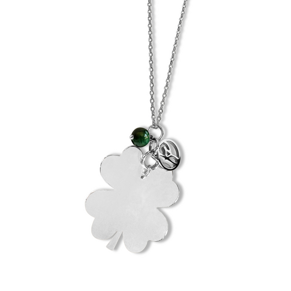 Lucky Large Silver Necklace