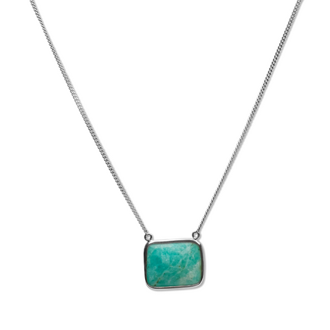 amazonite square necklace, amazonite, necklace, sterling silver necklace, amazonite jewellery, short necklace, short square necklace, unique necklace, womens jewellery, fabulous jewellery, nz designer, designer jewellery, local business, free shipping nz wide, gift wrapping, gifts for her, christmas gifts for women
